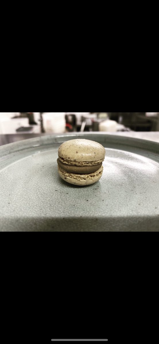Cep mushroom macaron , duck liver parfait, prune purée 👊 <a href="/KotaRestaurant/">Kota</a>