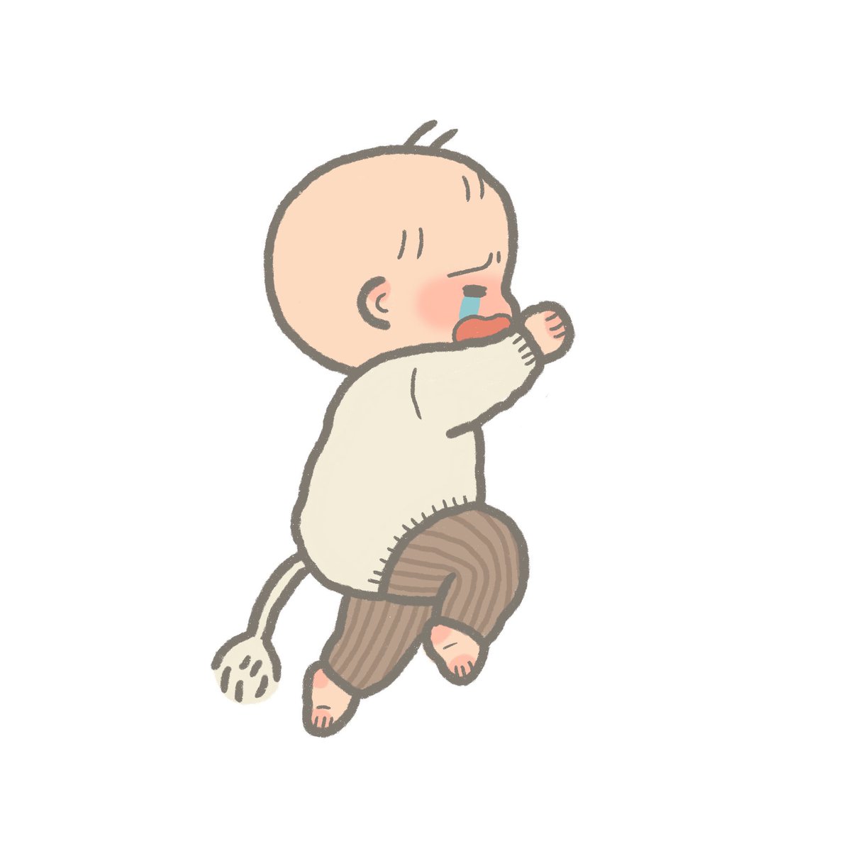 寝返り…?!あと、もう少し!!な感じが昨日で、今日は寝返りの練習気分じゃないよ〜って感じでした。 