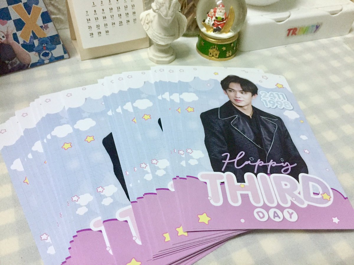 TheycallusTNT's tweet photo. Pls rt,
Give away THIRD BDAY 2021
1 set / 1 person (23set)
– spray card 1ea
– Postcard 1ea
Shipping 33 baht
Delivery date 27/11/21
Form : today (25/11) 20:00
#ThirdLapat
#ThirdBDAY23rdProject
#ThirdLapatBDProject2021 https://t.co/nvmkZOopEx