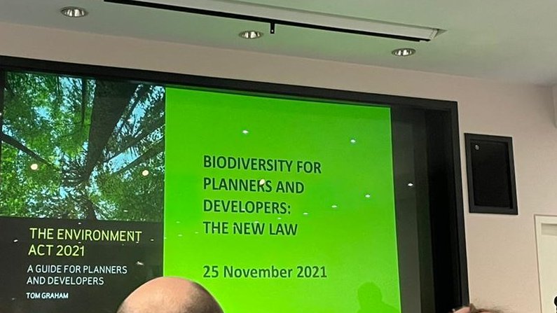 Getting up to speed with Biodiversity and the forthcoming Environment Act.

#biodiversity  #environmentact2021 #planners #optimis