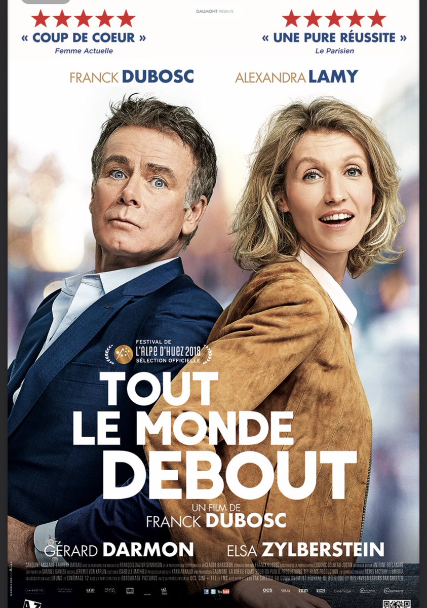 Alexandra_Lamy's tweet photo. Tout le monde debout #dimanche 28 nov  @TF1 @dubosc_franck @elsazylberstein #gerardDarmon @Gaumont https://t.co/HebZjsJeJ7
