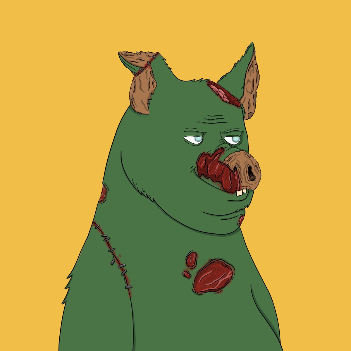 NewPigsOrderNFT's tweet photo. ⚠️PIG-ZOMBIE APOCALYPSE:⚠️

Zombies just arrived to our discord server and we need your help.

Join us and help to defeat the zombies: https://t.co/I3r5FFFqkp

Winner: 1 free mint.🔥 https://t.co/I3yEcFEFLo