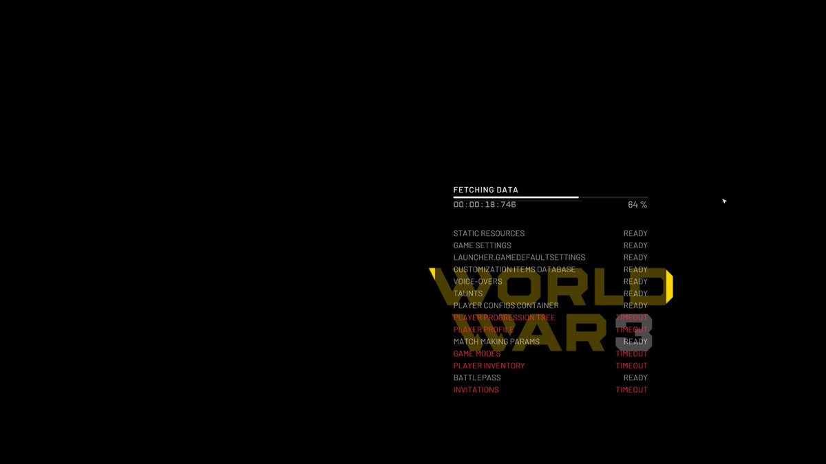 jackstilo1's tweet photo. @ww3thegame are you guys getting this when trying to open the game? https://t.co/dPoJ1MHNm1