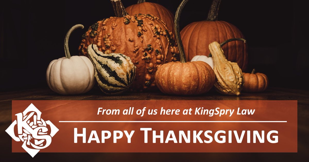 Our offices are closed today and tomorrow in observance of the Thanksgiving holiday.