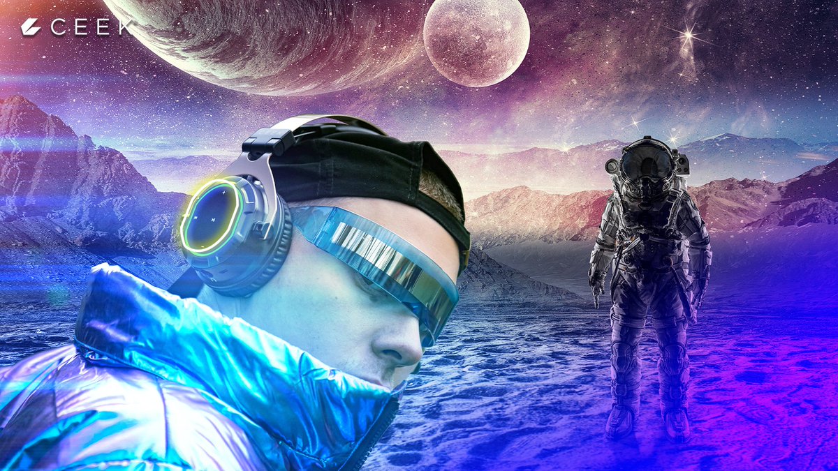 CEEK's tweet image. Whatever you #ceek is ceeking you 🚀

#4DHeadphones #Metaverse #VRAPP #CEEKVR 
👉🏽 More at ceek.com ceek.io