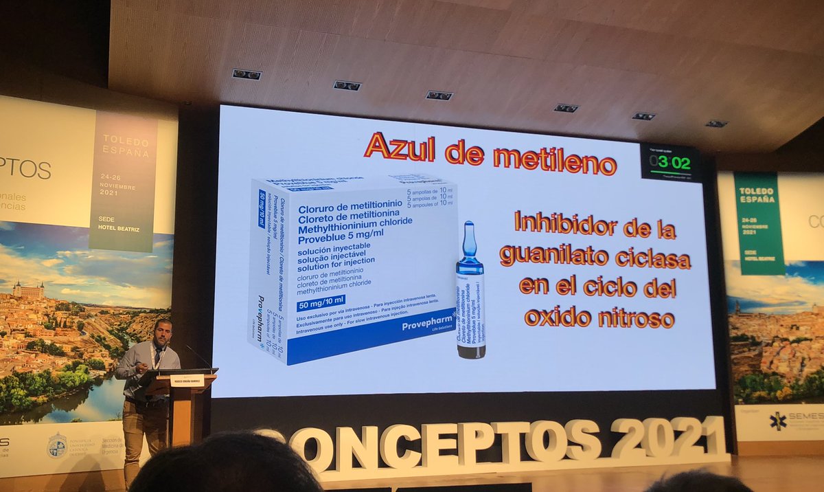 Adriana Gil (@agilrodrigo) on Twitter photo Manejo de la vasoplejia refractaria con Azul de Metileno en el paciente politraumatizado. El QUINTO Shock! Por <a href="/mumara04/">Marco Umaña</a> #Conceptos2021 #SEMES Manejo de la vasoplejia refractaria con Azul de Metileno en el paciente politraumatizado. El QUINTO Shock! Por <a href="/mumara04/">Marco Umaña</a> #Conceptos2021 #SEMES