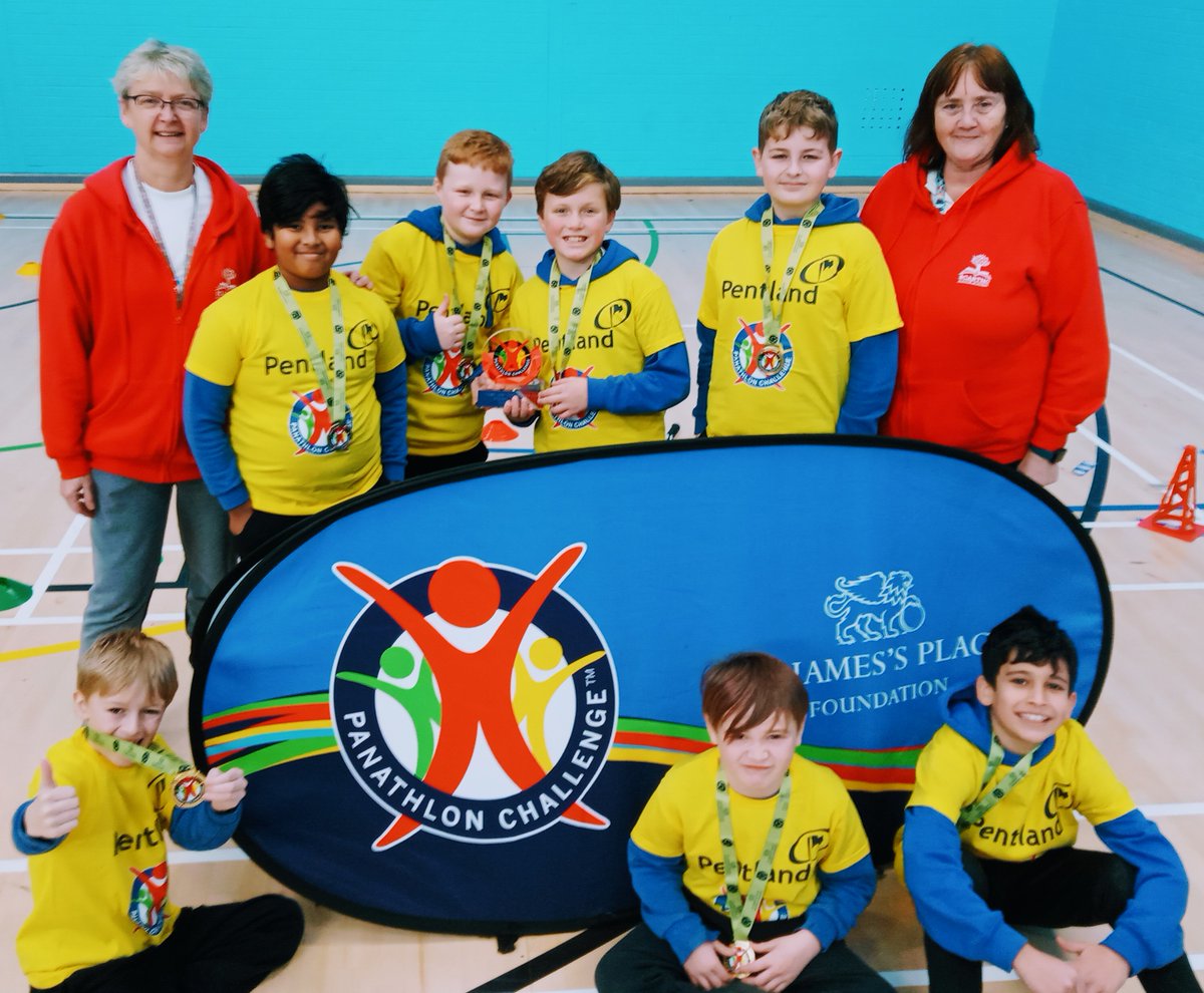 MrsRose3R's tweet photo. Wow! Amazing sporting attitude from this team @ScarthoJ @Angela55364279 @Panathlon https://t.co/9UUc10HHYF
