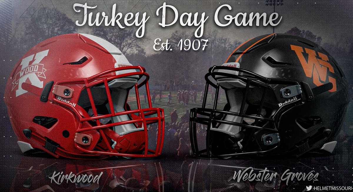 Happy Thanksgiving everyone!

After taking a year off, one of the coolest traditions and oldest rivalries in Missouri high school football is back!

If you don't know much about the game, it's definitely worth reading up on 💯

Good luck to both teams, and have a safe holiday!