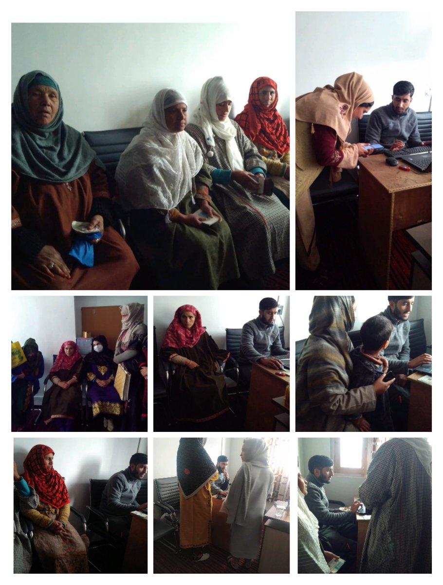 bpmnagam's tweet photo. For the benefit of SHG Members E-SHRAM Registration Camp was organised at NRLM Block Mission Management Unit Nagam.

@DrSyedSehrish 
@shahbazmirza9 
@dpmumeedbudgam 
@syedabbasbpm https://t.co/86af4oAPgj