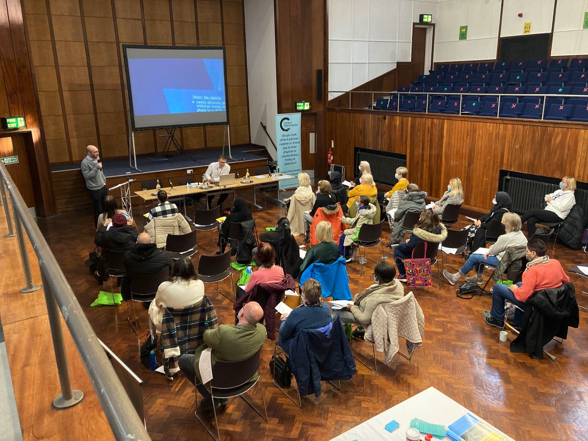 CarersMcr's tweet image. A great session by Ben Tyer from @GLPSolicitors on power of attorney and wills for carers #CarersRightsDay. Find out more about your legal rights carersuk.org @CarersUK