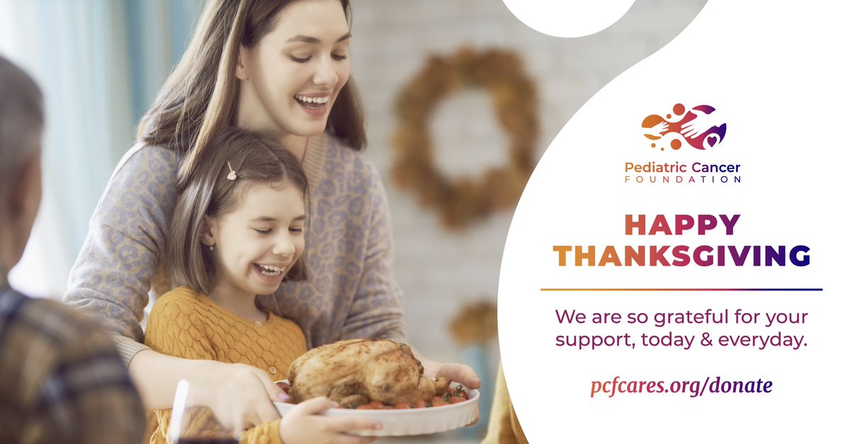 pedcanfdn's tweet photo. #thankyou #thanksgiving2021 #pediatriccancer https://t.co/057D1VjSCT