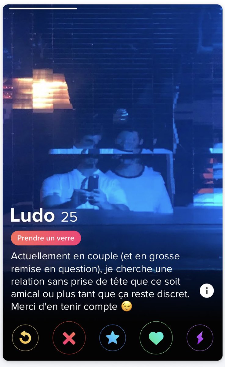 mea_bs's tweet photo. Si t’es en couple avec un certain Ludo,25 ans qui vit vers #Castres #Toulouse #albi 
Je pense que tu n’as plus besoin de réfléchir sur ton couple … 
#tinder #match #Cheater # https://t.co/0B0eDA4G39