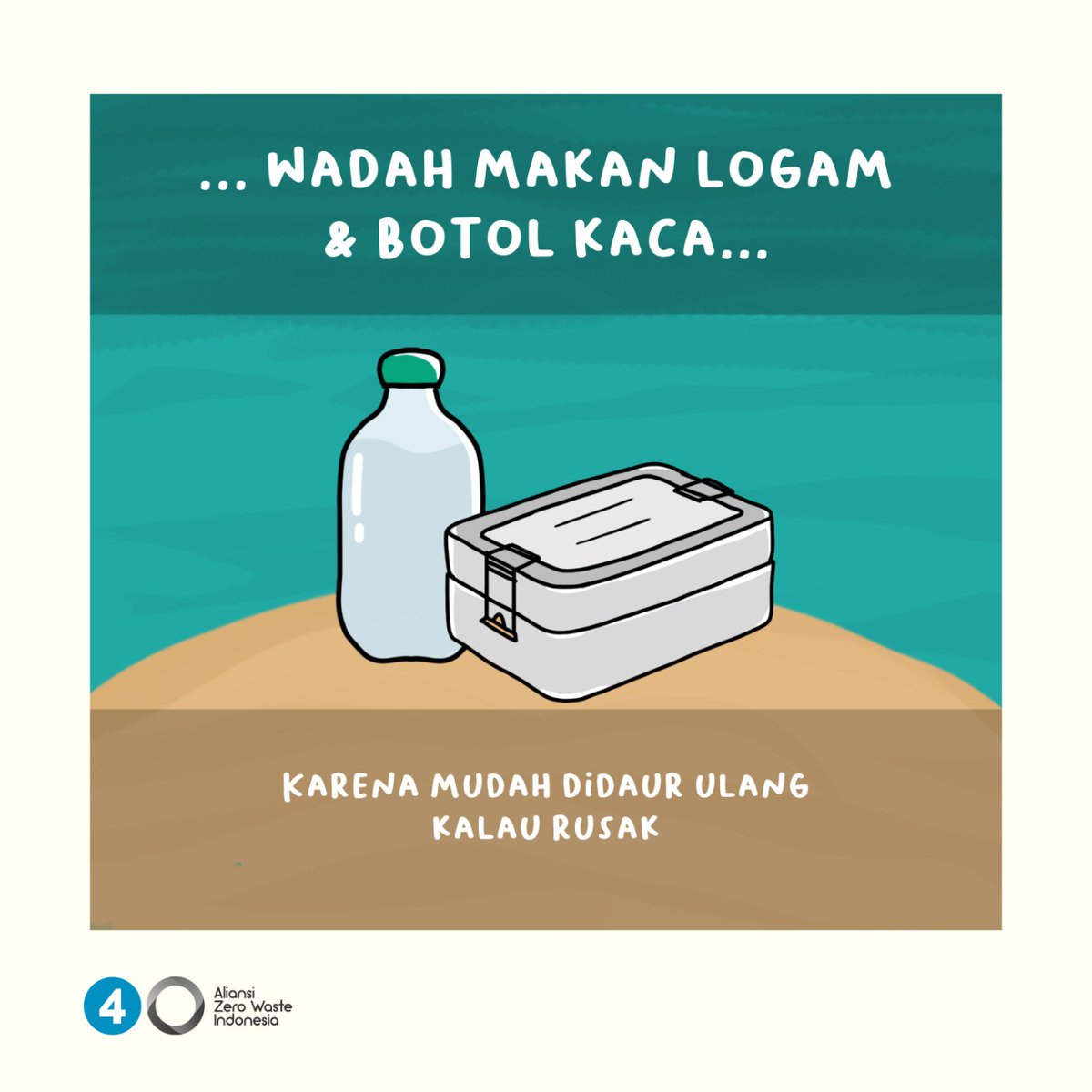 AZWIndonesia's tweet photo. Yuk simak bagaimana Kak Logy mulai mempersiapkan launching toko refillnya! :D
(Part 2)
#ZeroWaste #RefillCenter #BulkStore #AlternativeDeliverySystem #LessPlasticWaste #EcoLogy #AZWIndonesia https://t.co/pnK8cUYOta