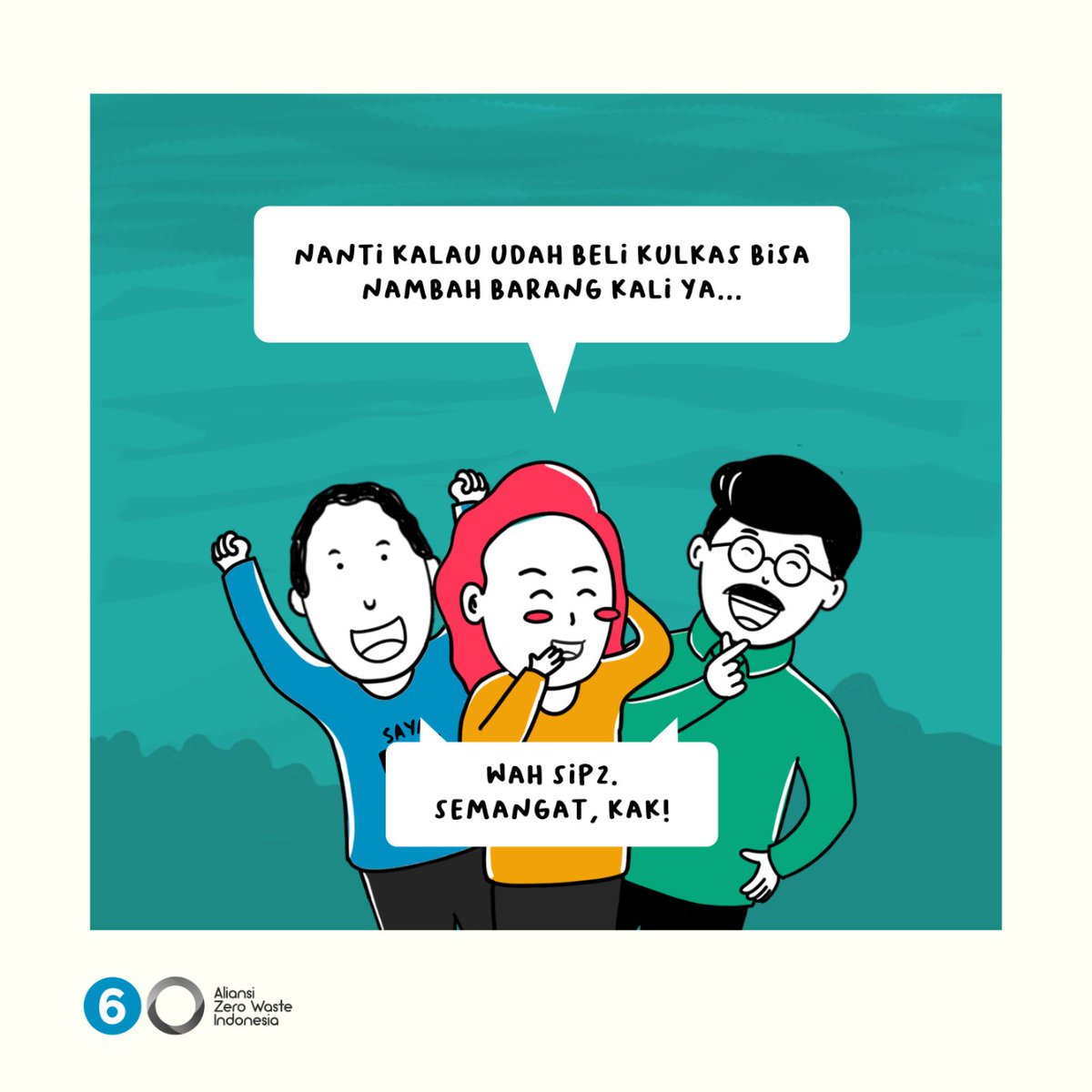 AZWIndonesia's tweet photo. Yuk simak bagaimana Kak Logy mulai mempersiapkan launching toko refillnya! :D
(Part 2)
#ZeroWaste #RefillCenter #BulkStore #AlternativeDeliverySystem #LessPlasticWaste #EcoLogy #AZWIndonesia https://t.co/pnK8cUYOta