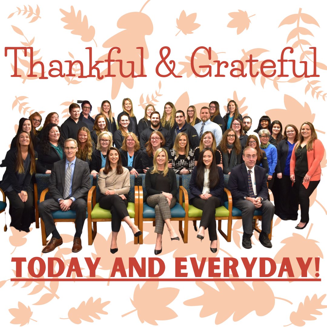 roceyeassoc's tweet photo. We are thankful &amp; grateful for all of our incredible staff &amp; patients every single day! Happy Thanksgiving from all of us at Rochester Eye Associates! We are closed through Saturday 11/27 &amp; will resume regular business hours Monday 11/29. #HappyThanksgiving #Closed #Holiday https://t.co/25nWGh3dLR