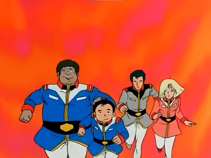 ふと懐かしくなって見てみたら初代ガンダムOPの走るリュウの微笑みは結構エグかった 