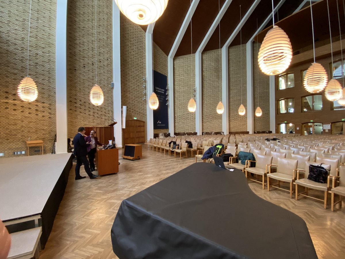 Getting ready for this year’s Aarhus Immunotherapy Symposium ! #AIS #Immunotherapy <a href="/AarhusUni/">Aarhus Universitet</a> <a href="/hjh_Aarhus/">Hans Jürgen Hoffmann</a>