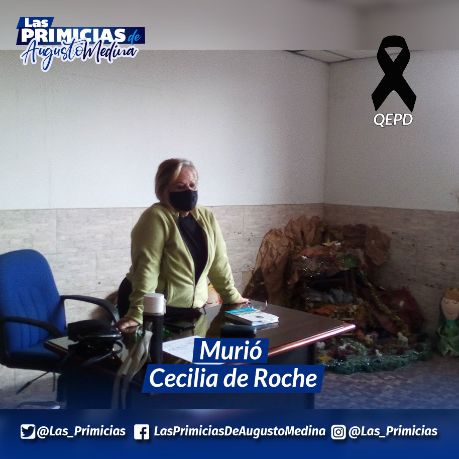 Las_Primicias's tweet photo. Murió Cecilia de Roche
te invitamos a leer esta y muchas más informaciones en nuestro portal digital 👇
https://t.co/pMev7aJSGN
#25Nov #Táchira #lasPrimicias #política #CeciliadeRoche #Corpointa #gobernación https://t.co/XQbTgSlscS
