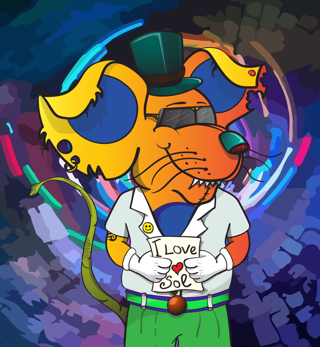 MouseCityNFT's tweet photo. GM from the sewers https://t.co/ncR6O6SVuV