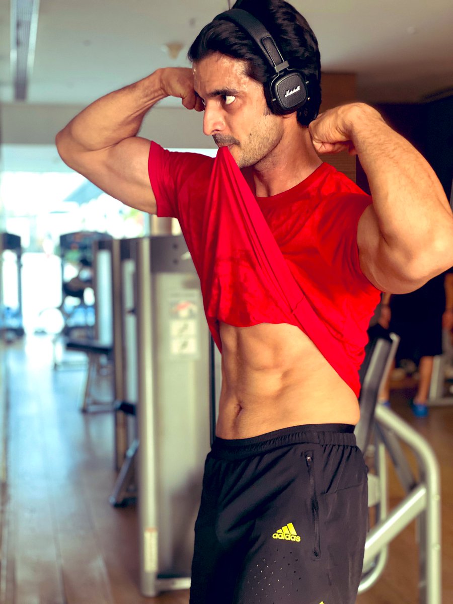 Gashmeer's tweet photo. I workout to match my outer self with my inner self ❤️ https://t.co/q9gmOcJZQI
