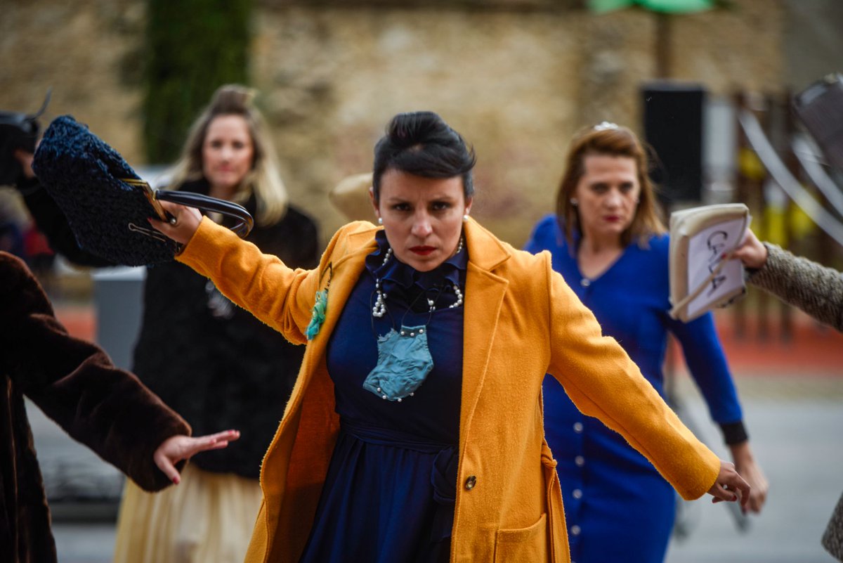 SIADFigueres's tweet photo. @xarxaomnia @XarxaOmniaBPF @ALladoSaus 🟣Continuem el #25N amb una performance de #comandoseñoras pels carrers de #Figueres

Senyores en lluita cada dia! https://t.co/ZRrTEmfqEq