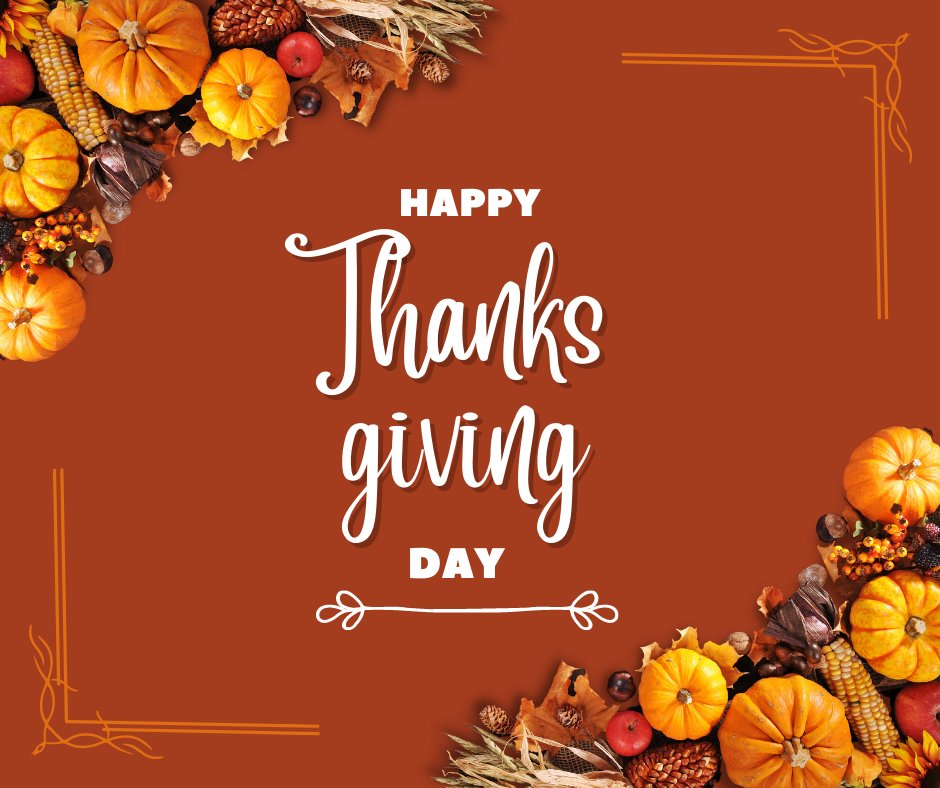 Wishing our neighbours to the South a Happy Thanksgiving Day.
May your hearts be happy and your stomachs full.
#thanksgiving2021