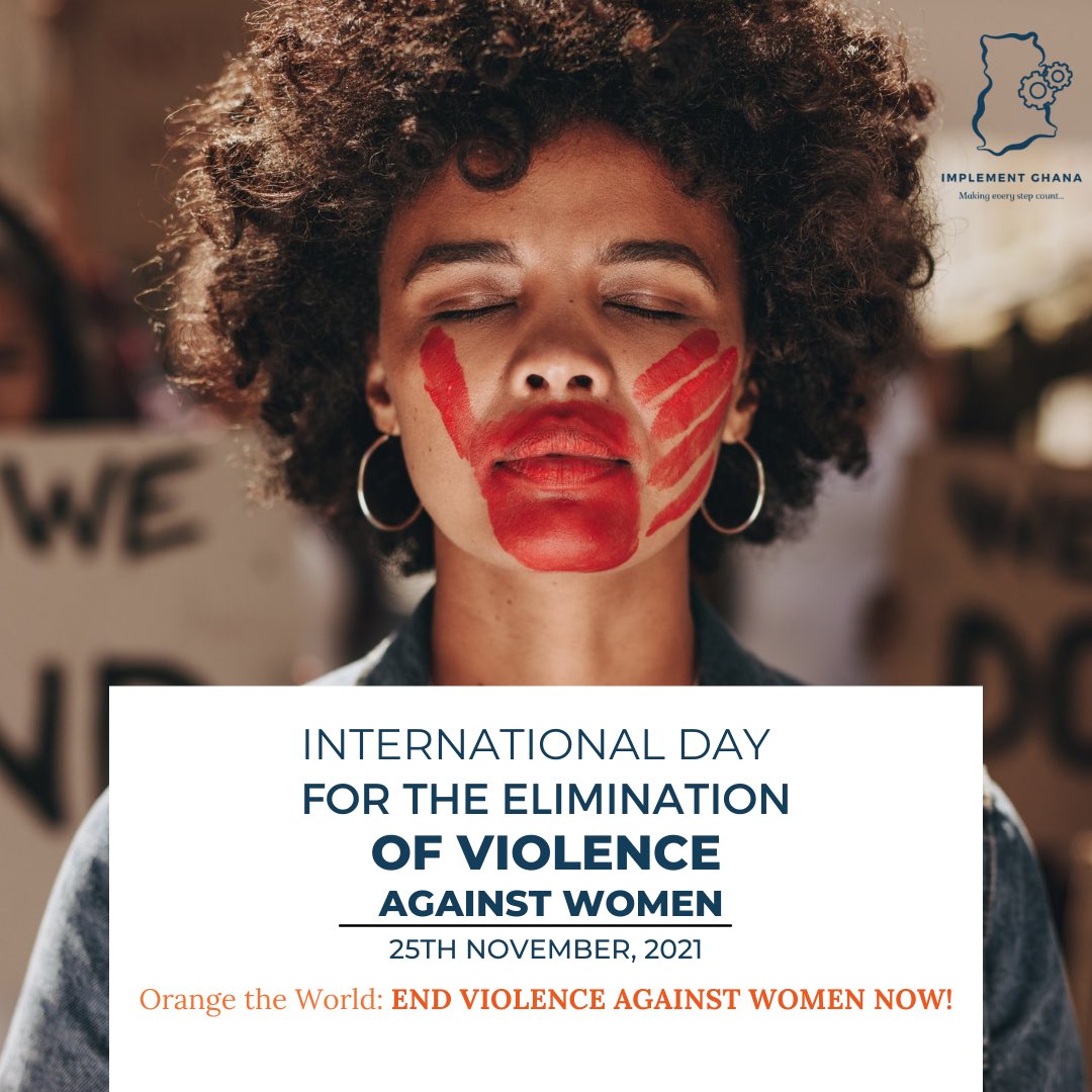 ImplementGhana's tweet photo. Today is the Int’l Day for the Elimination of Violence Against Women, which begins the #16Days of Activism Against #GBV.
Cyberviolence is an increasing problem worldwide, it is often gender-based & targeted at women & girls, it must be addressed.
#ImplementGhana #OrangeTheWorld https://t.co/l1m2CWdsW0