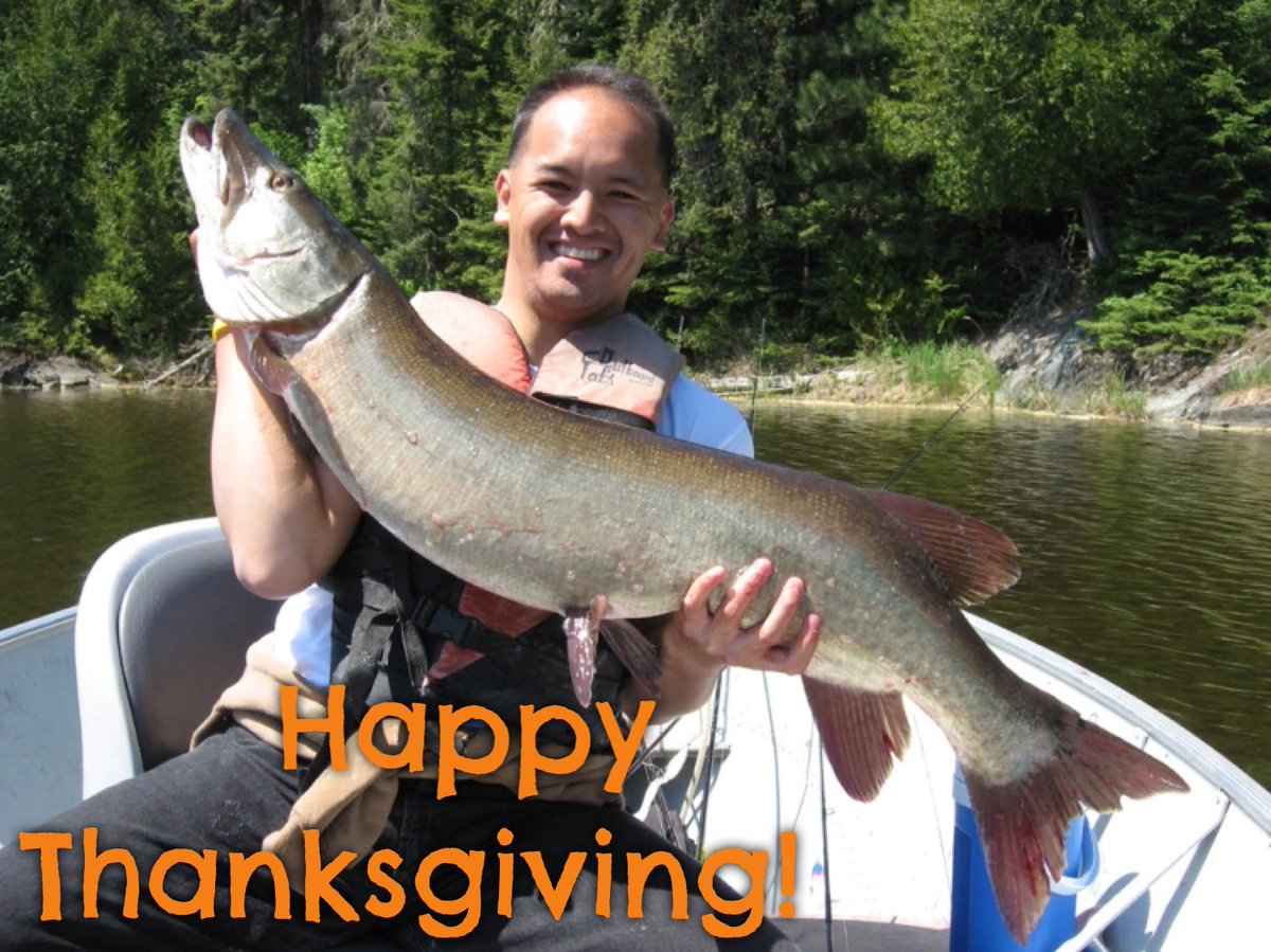 NamNguyenAngler's tweet photo. Wishing you and your family a Happy Thanksgiving! #namnguyen_angling https://t.co/AR07HrPU0z
