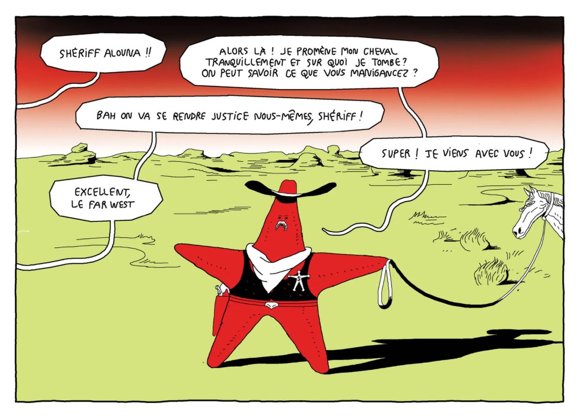 ArthurBayon's tweet image. Découvrez gratuitement "Le Ouesterne" d'Antoine Marchalot, une "histoire croûte" particulièrement idiote (mais aussi très drôle)