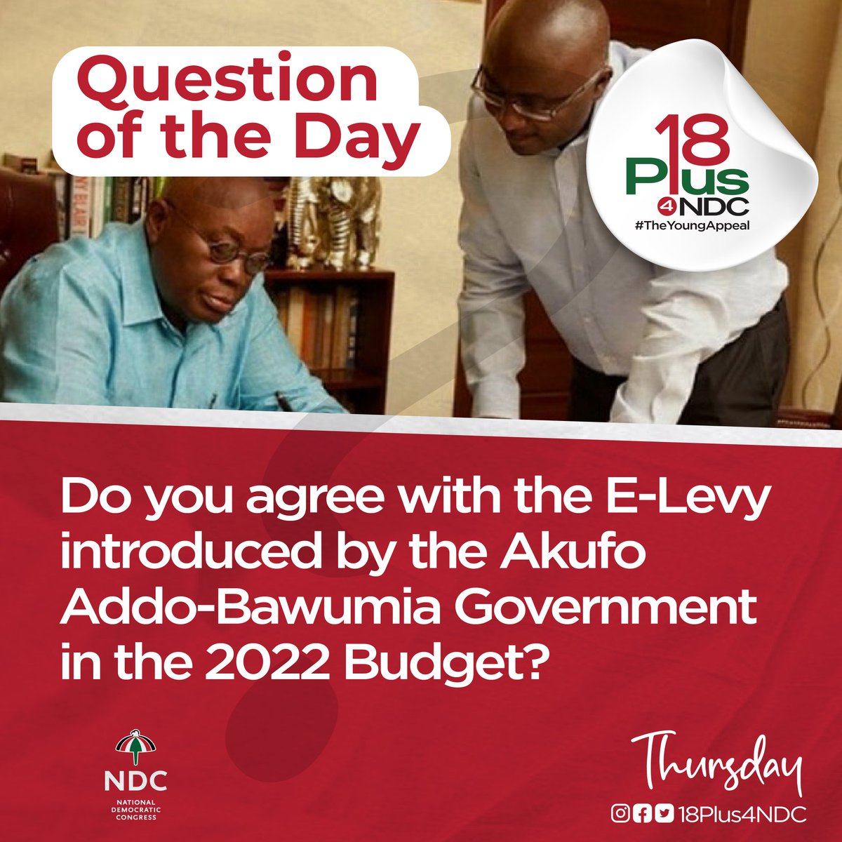 18plus4ndc's tweet photo. Do you think Government should reduce or totally scrap the E-Levy? https://t.co/UIH1lZFYgz