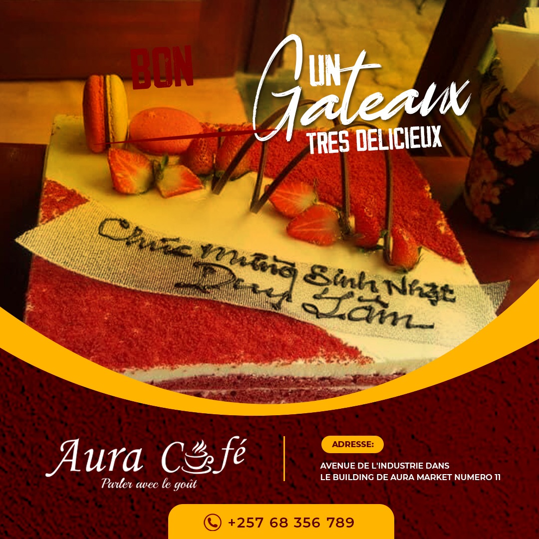 AURACAFE3's tweet photo. Des gâteaux très délicieux à AURA CAFE
Vos commandes sont les Bienvenus
#Gateaudelicieux
#Auracafe https://t.co/7QUuC6s1pp
