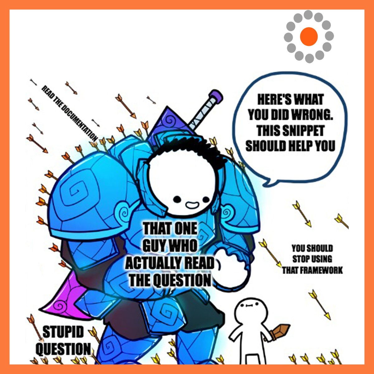 cleverti's tweet photo. Let's celebrate the international day of the one who saves us in the #StackOverflow jungle 😂 🤣 😅
#cleverti #softwaredevelopment #softwaretesting #nearshoring #enterprisesolutions https://t.co/US77iUZf2c