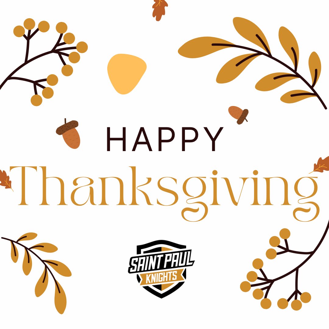 Wishing you a blessed and happy Thanksgiving from all of us here at Saint Paul.