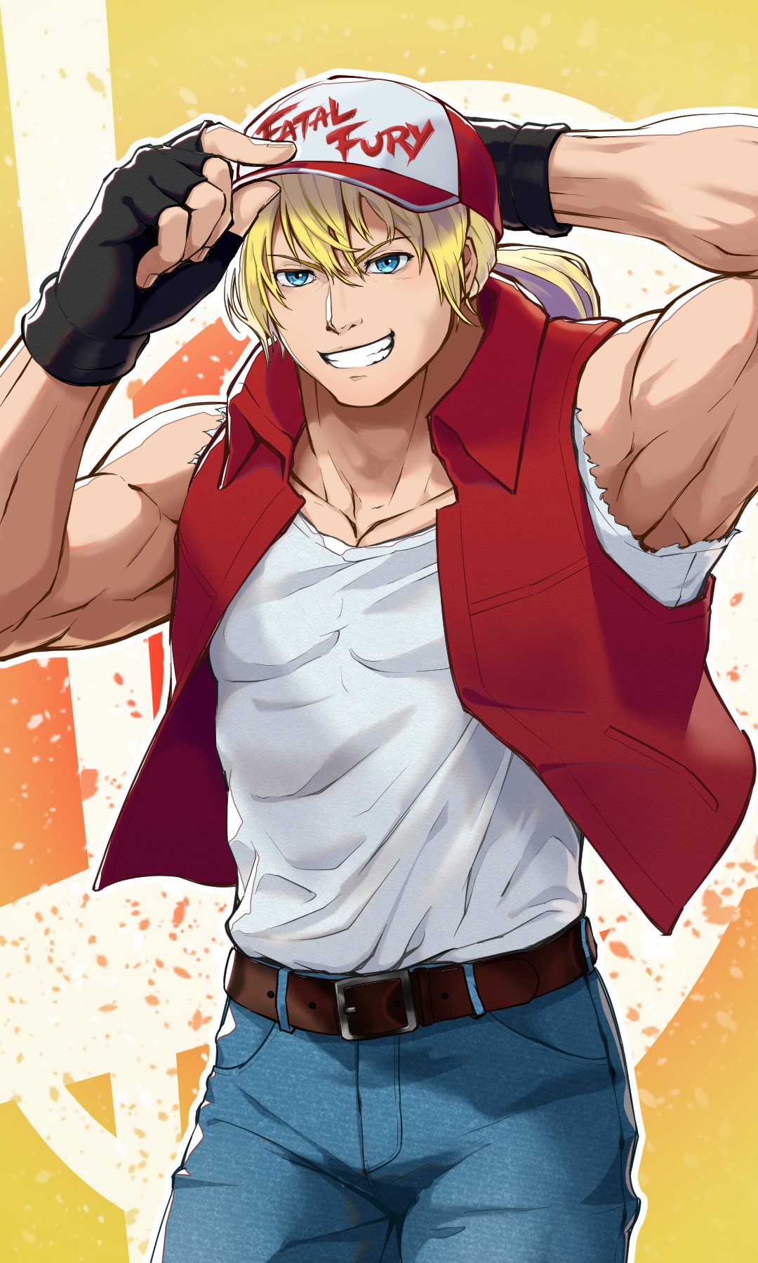 カンジィ ホントの最終決戦イラスト テリー ボガード描かせてもらいました 素敵な企画に参加できたことに感謝 T Co Svbfulreaz Twitter