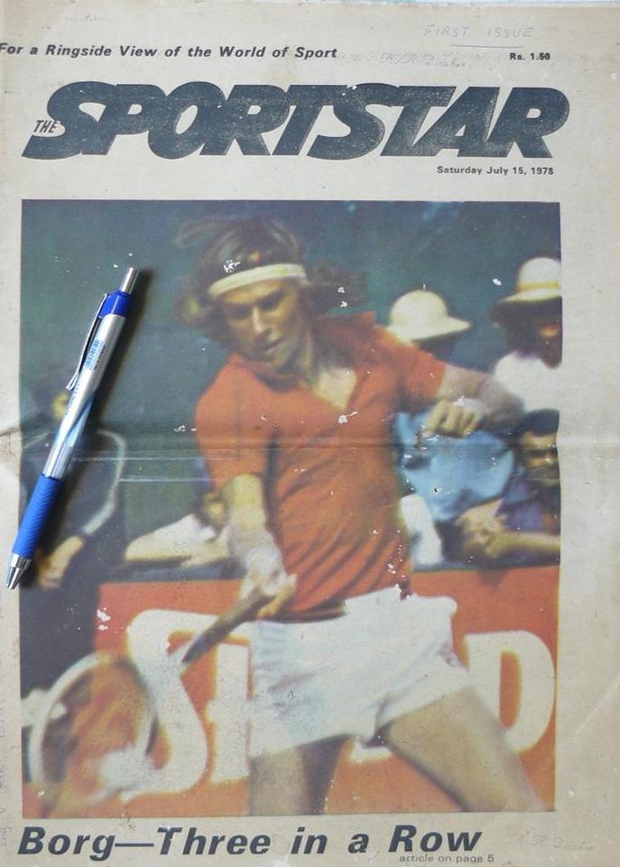 RSingh6969a's tweet photo. First issue of Sportstar @gulu1959 @vijaylokapally https://t.co/DlqqL899b8
