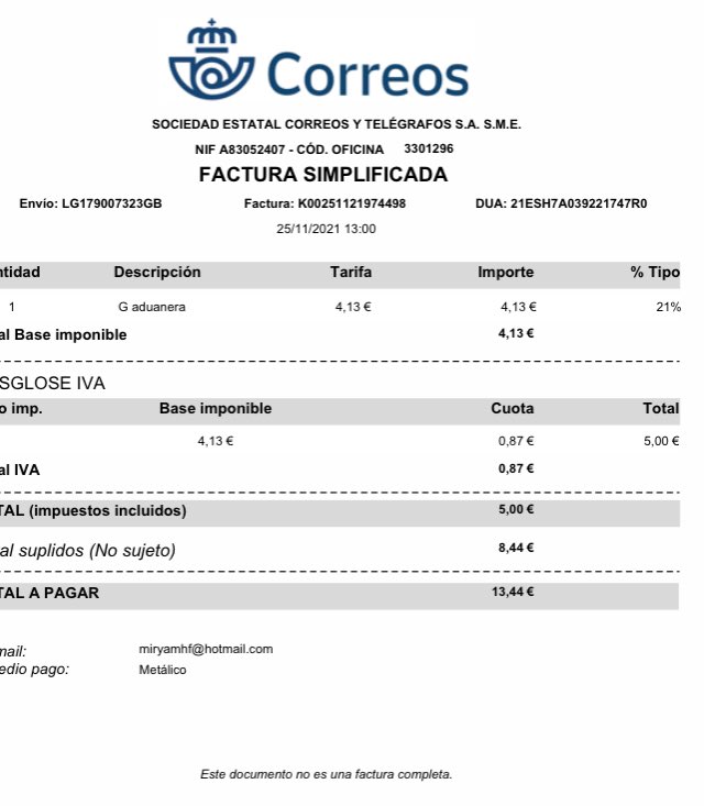 Miryam_Hache's tweet photo. Creo que es necesario que se sepa ANTES DE COMPRAR en el RU, q ademas de los elevados costes de envío, q ya cobra la empresa emisora, una vez en España, este se duplica.
Compré a través del link @Waterstones el libro de @SamHeughan y @grahammctavish, #clandlandsAlmanac https://t.co/NmL2gA2La8