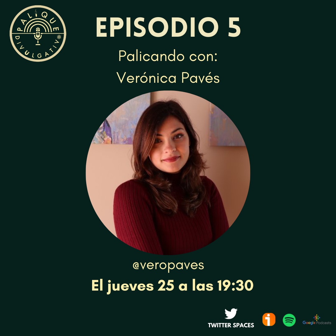 adrifloresrvl's tweet photo. Esta tarde a las 19:30 (hora canaria) tenemos #PaliqueDivulgativo nada más y nada menos que con @veropaves. ¡No se lo pierdan! #PD05 https://t.co/w2AK6YEp9R