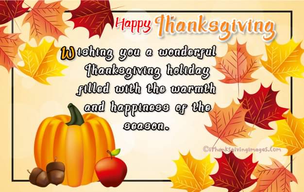 thefjjones's tweet photo. Wishing you and yours a Happy Thanksgiving! https://t.co/sP9odLnHpk