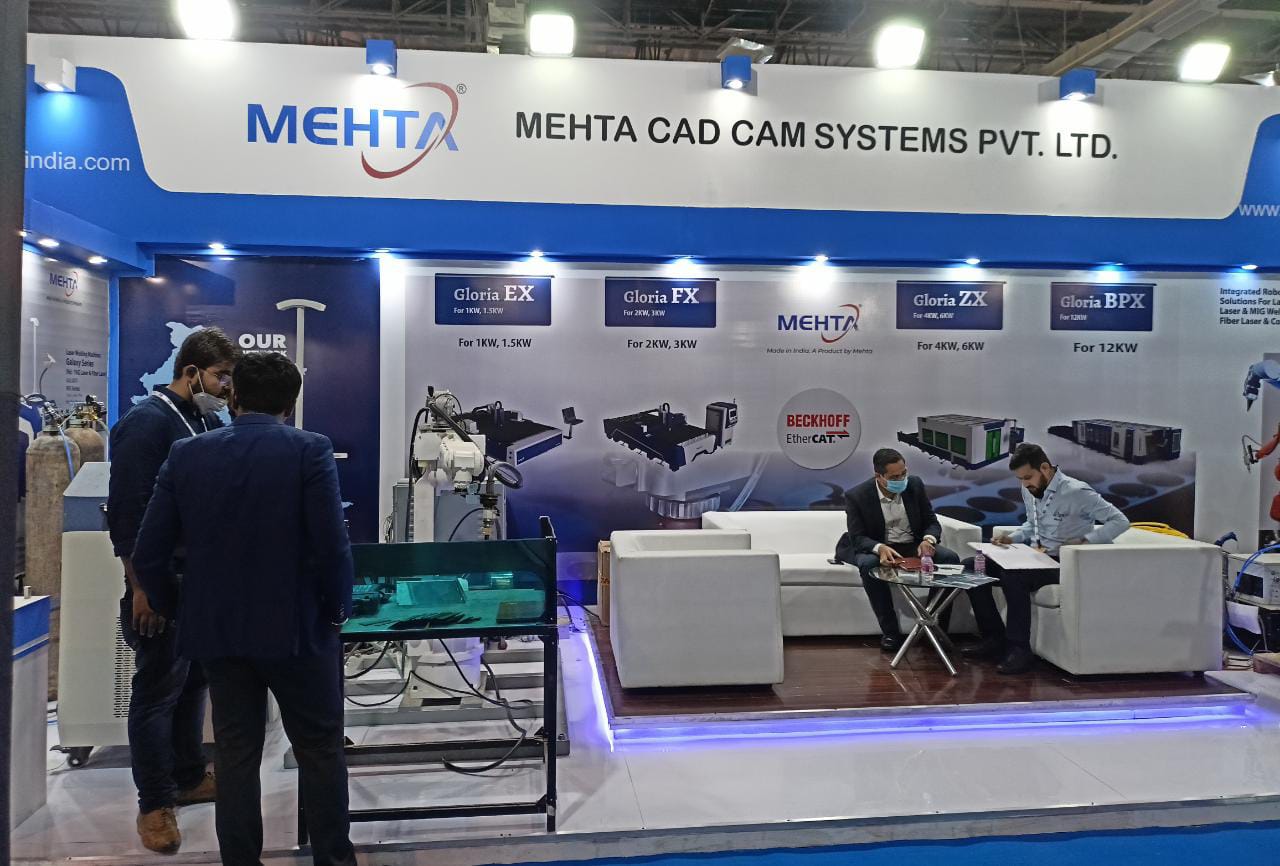Machine Maker on Twitter: "Ahmedabad-based @MehtaCadCam actively takes part in the Blech 2021 exhibition aiming to their geographical outreach in the field of and digital printing technologies. #AtmaNirbharBharat #laserprinting ...