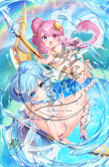 #いい双子の日 サンプル画像だけど!お気に入りの二人です 