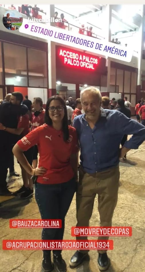 AmplitudCAI's tweet photo. Nace una nueva lista: el arquitecto @CabillonLuis será el candidato a Presidente por Independiente Primero junto con @CarolinaBauza, de @listaroja, como candidata a vicepresidenta.

#Independiente https://t.co/PnDYMpBHpy
