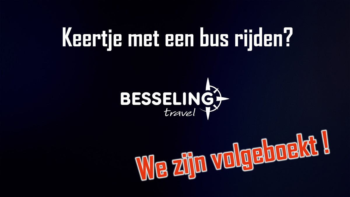 Ons 'keertje-met-de-bus-rijden-dag' is helemaal volgeboekt!  Was je te laat met aanmelden en je hebt alsnog interesse? Stuur dan een mail naar personeelszaken@besseling.com want we gaan gauw weer een nieuwe dag plannen.

#goals #succes #positivevibes #buschauffeur