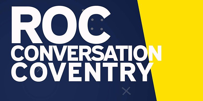 PhilAGleave's tweet photo. After months of planning it’s time for the ROC Team to make our way to The ROC Conversation Coventry #ROCChooseCoventry Excited to see a ‘full house’ tonight and to catch up with friends old @daryllyonWMP and new    @weareROC @WestMidsVRU @RichBakerWMP @WMPolice https://t.co/3qSLzlytzW