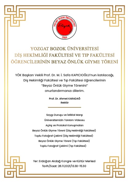 BEYAZ ÖNLÜK GİYEM PROGRAMIMIZ.