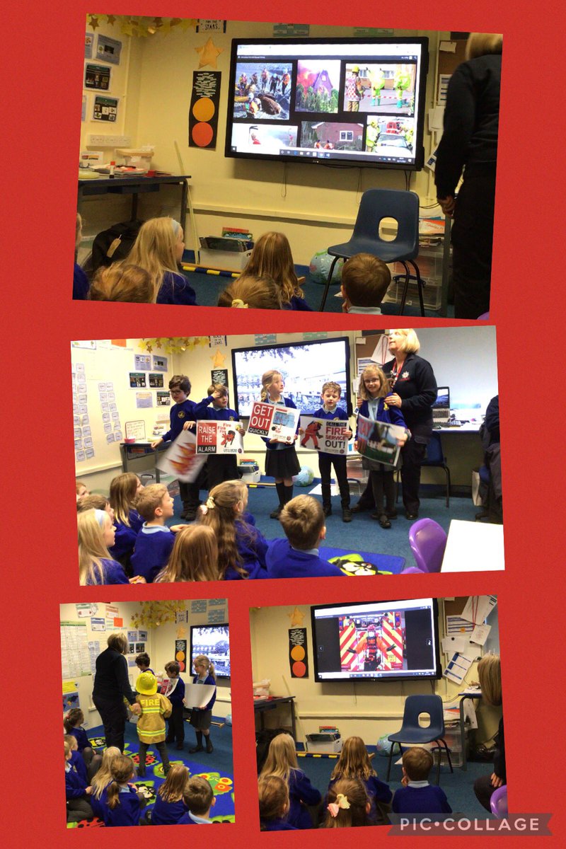 EuxtonCEPrimary's tweet photo. 🚒🚨 Year 2 had a fantastic visit from Lancashire Fire Service. They talked to us about their job and how we can stay safe. #stopdroproll #fireplan #firesafety🚨🚒 #MrsO https://t.co/OJLmUwDTt2