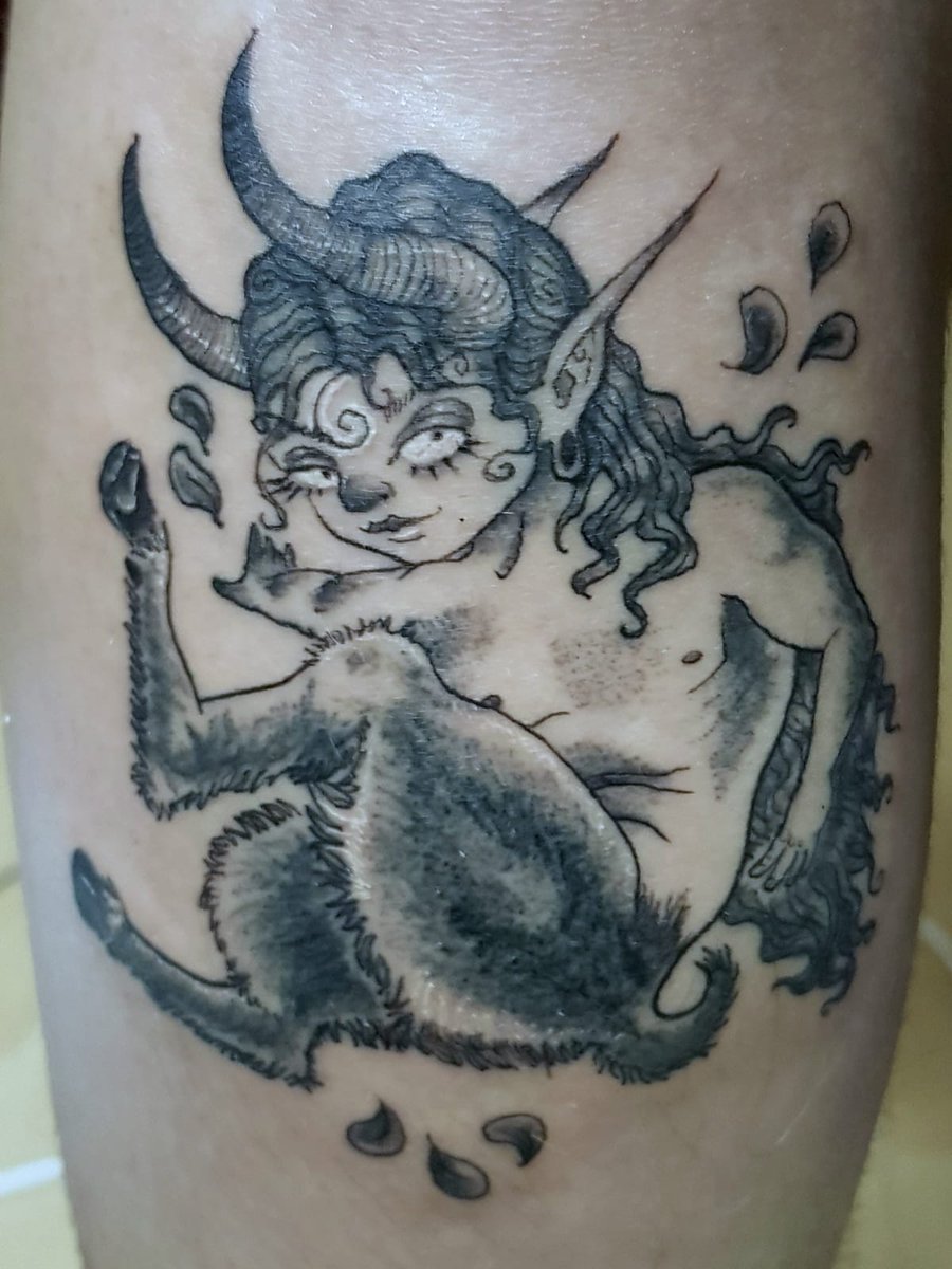 ragni_irene's tweet photo. Faun tattoo done!!
#tattoo #tattooart #tattooartist #tattooideas #tattoos #tattoodesign #tattooed #tattooist #tattoosabadell #tattoodo #inkaddict #inktattoo #tattoolife #tatt #art #artist #blacktattoo #blackworkers #blackworktattoo #blackwork #faun #magictattoo https://t.co/Tq1iZoJYPO