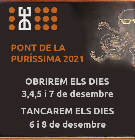 3denou_reus's tweet photo. Xiquetes i xiquets de Reus, pel pont de la Puríssima el @3denou_reus  obrirem els dies 3, 4, 5 i 7 de desembre i tancarem els dies 6 i 8 de desembre. Salut! @xiquets  #JaTenimViNovell https://t.co/Tp7H8CaZZx