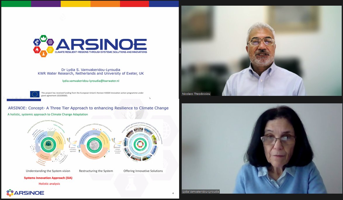 Lydia Vamvakeridou, hosted by <a href="/NicTheo/">Nicos Theodossiou</a>, presents #Arsinoe at the 2nd Annual EPICUR Forum and Festival. <a href="/CLaspidou/">Chrysi Laspidou</a> <a href="/pkoundouri/">Phoebe Koundouri</a>