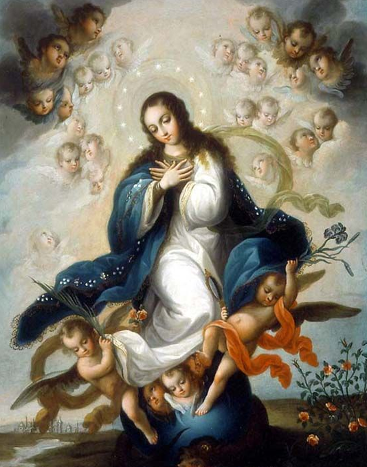 Santa_Palabra's tweet photo. Inmaculada Concepción de la Santísima Virgen María, acoge nuestras súplicas. Míranos con compasión, nos desampares nunca; e intercede por nosotros ante Dios nuestro Señor. https://t.co/H0bmr78a1i