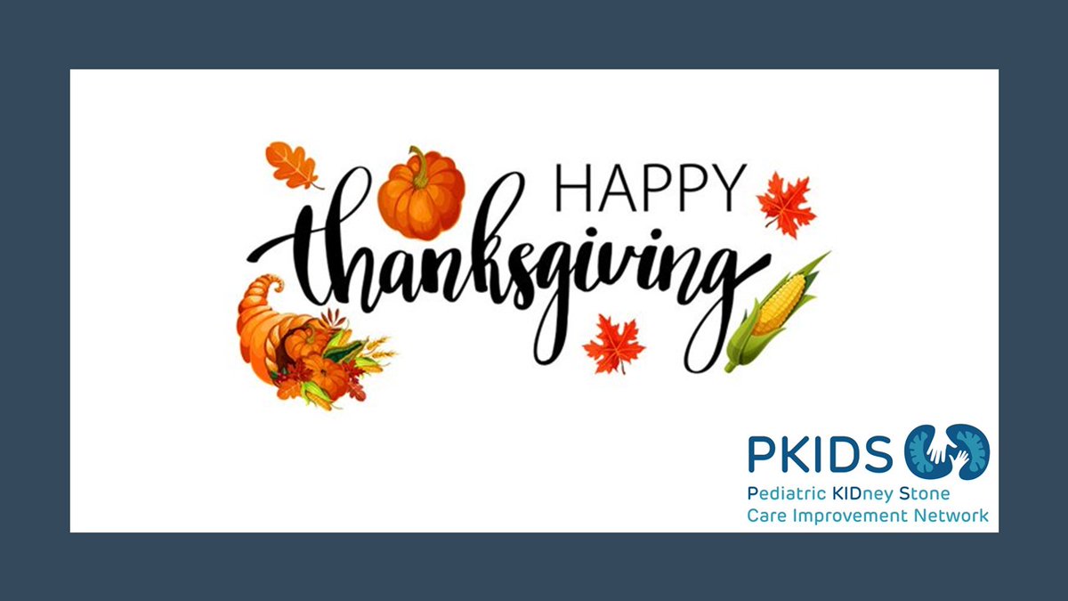 PKIDS_Network's tweet photo. So many things to be thankful for: our pts &amp; caregivers for contributing to the #PKIDS study &amp; helping us understand the best outcomes, our coordinators, PIs &amp; surgeons for the active involvement and partnership in the network. We feel so lucky &amp; grateful for working w/ all of U. https://t.co/VXGE7BfAIV